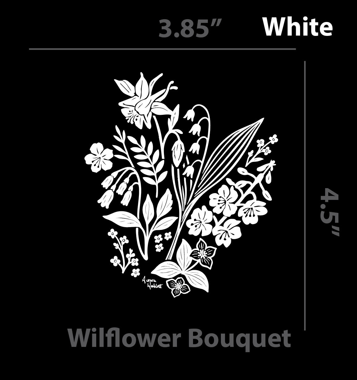 Wildflower Bouquet Decal
