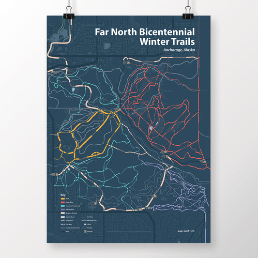 Far North Bicentennial Park Winter Trails