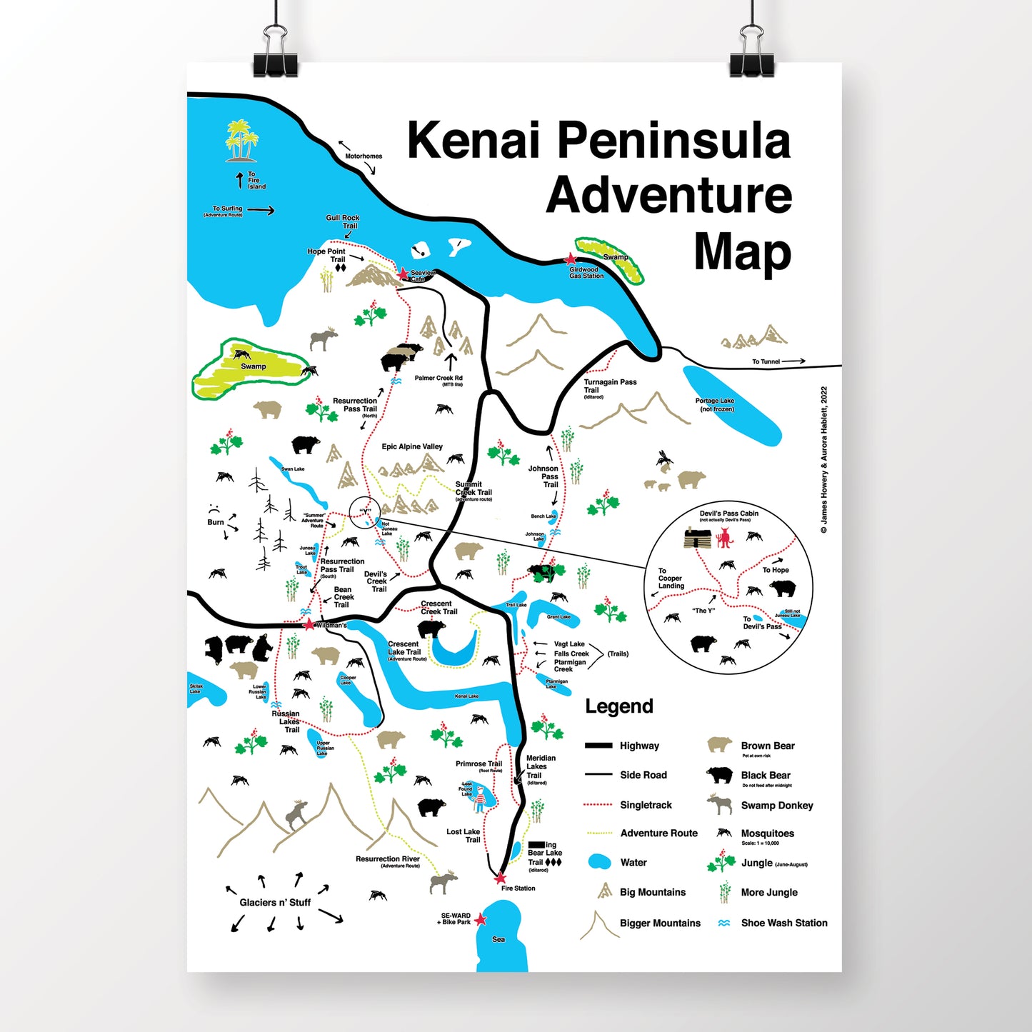 Kenai Adventure Map