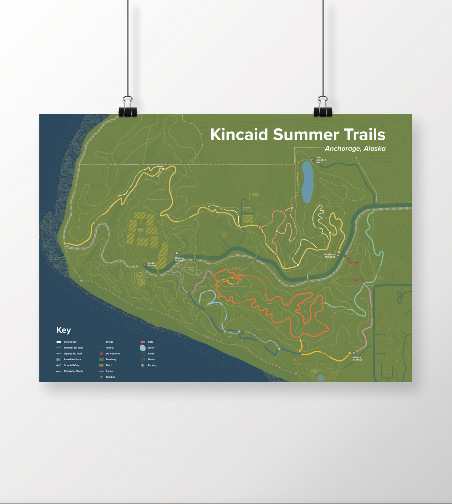 Kincaid Summer Singletrack - Green