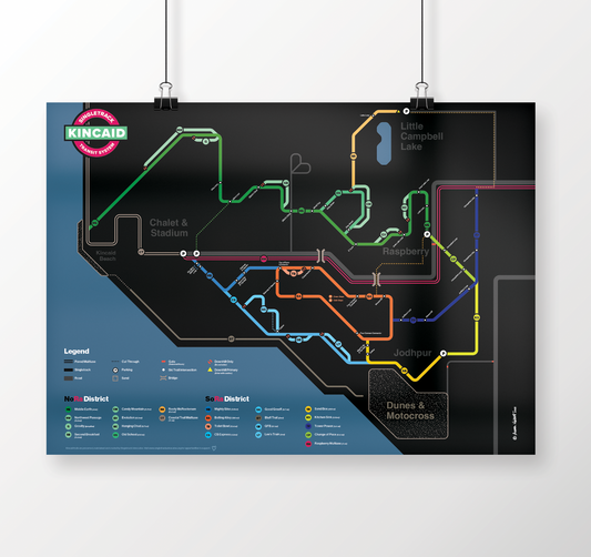 Kincaid Artist Series: Singletrack "Transit System" Poster