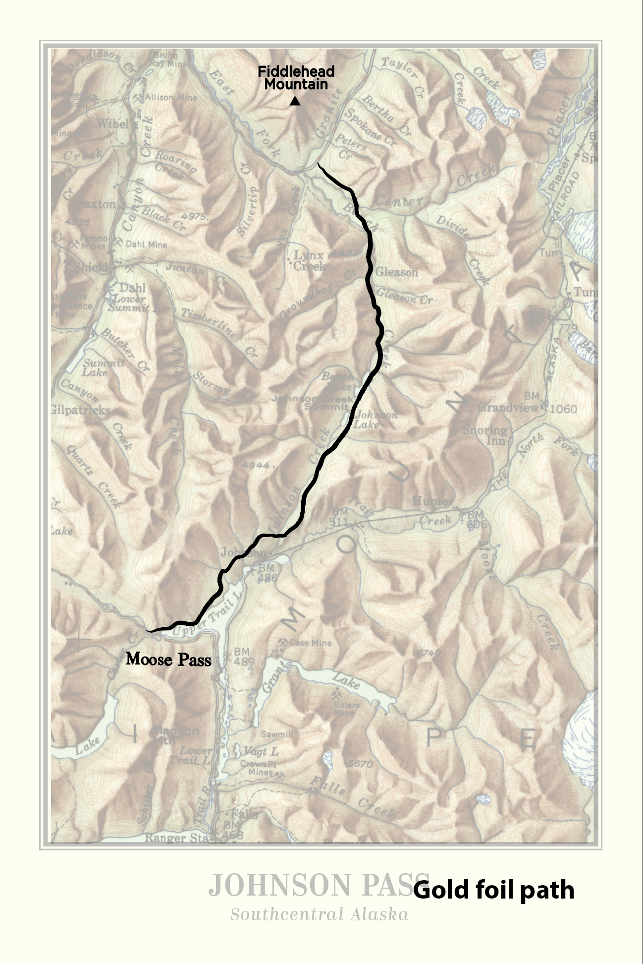 Johnson Pass Trail Postcard