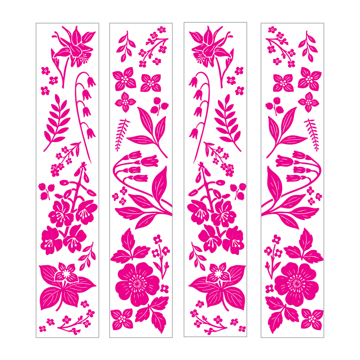 Pre-order: Wildflower 6"x1" Strips - Custom Colors