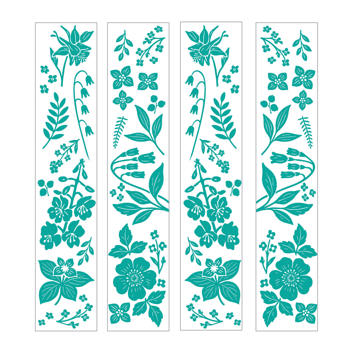 Pre-order: Wildflower 6"x1" Strips - Custom Colors