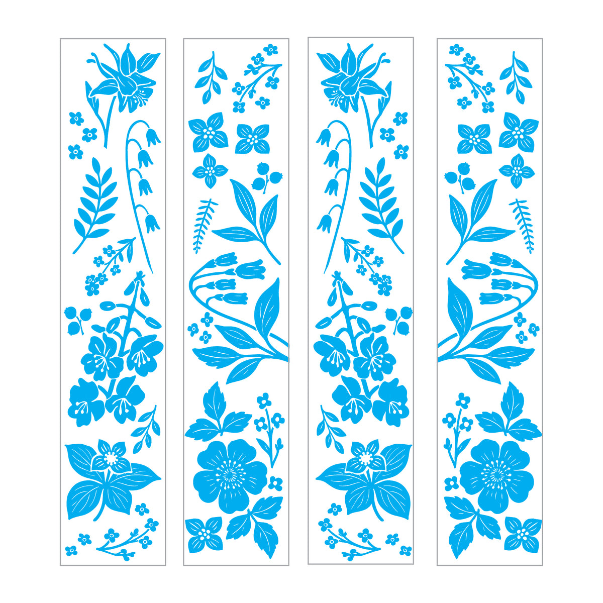 Pre-order: Wildflower 6"x1" Strips - Custom Colors