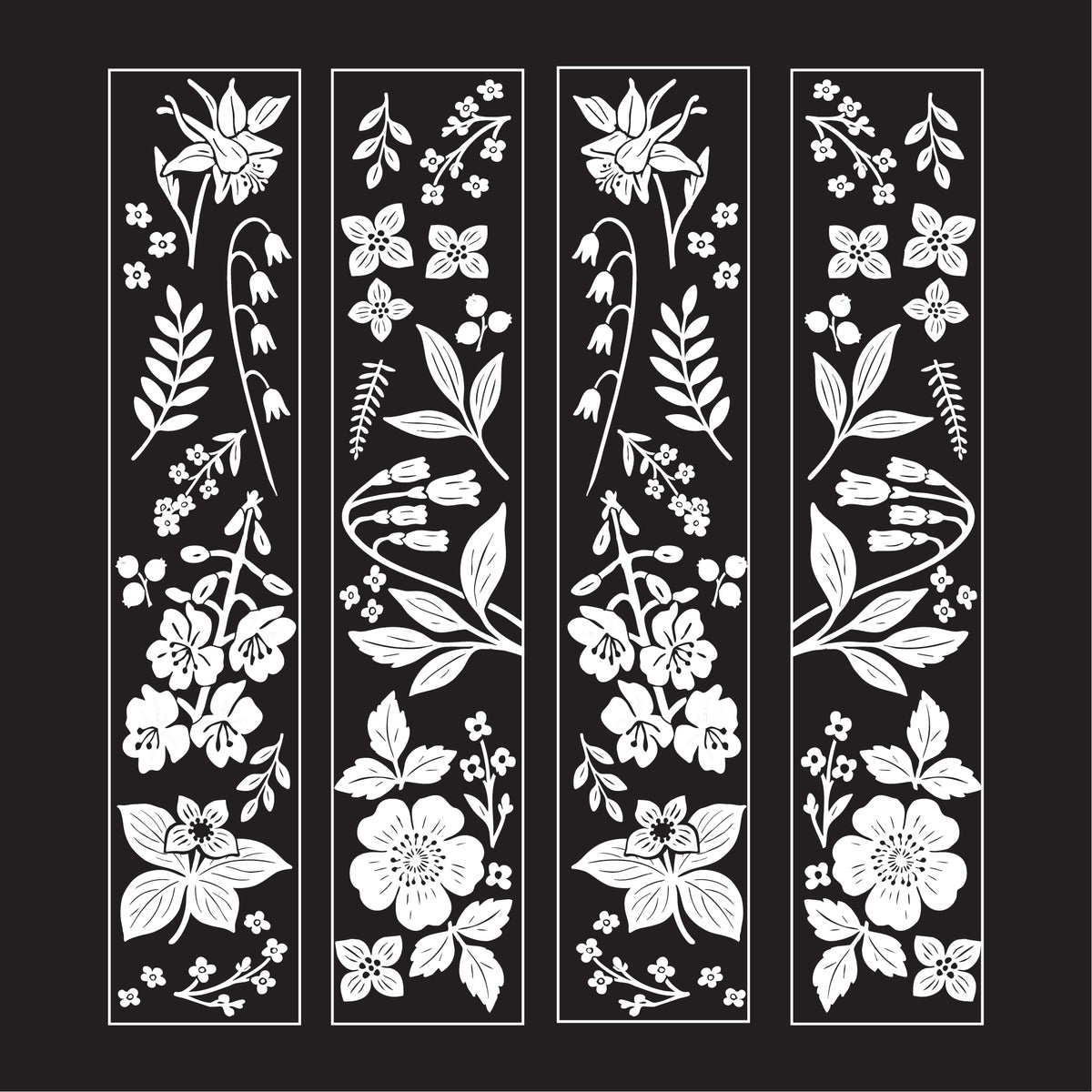 Pre-order: Wildflower 6"x1" Strips - Custom Colors