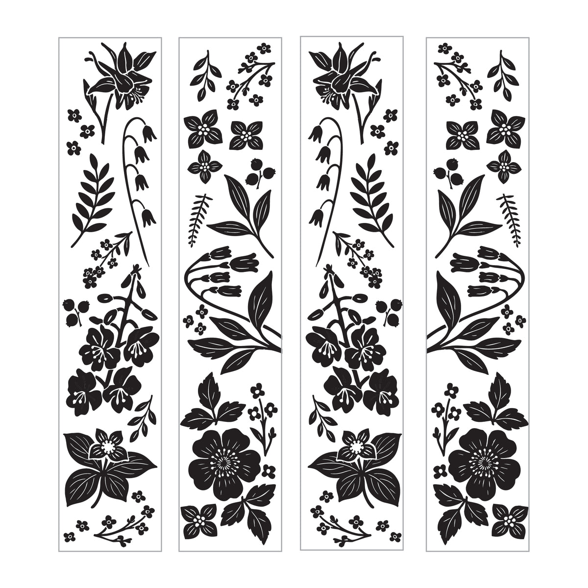 Pre-order: Wildflower 6"x1" Strips - Custom Colors